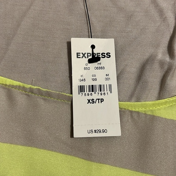 Express Striped Tank Top - Picture 7 of 12